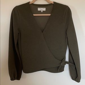Madewell Wrap Top